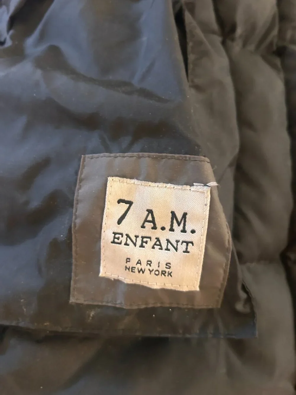 7AM Enfant Blanket 212 Stroller Bunting in Black